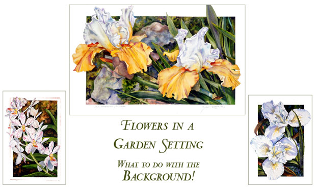 Garden Watercolor Lesson