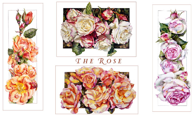 Rose Watercolor Lesson